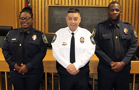 New CPD officers sworn in - Cordele Dispatch | Cordele Dispatch