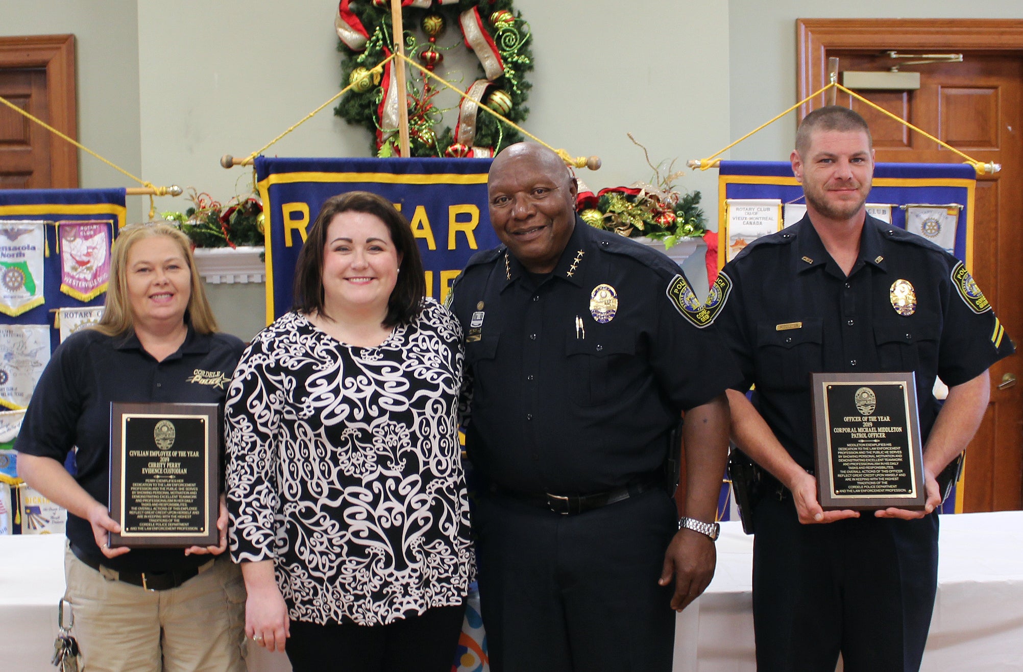 Cordele Police's Middleton, Perry honored - Cordele Dispatch | Cordele ...