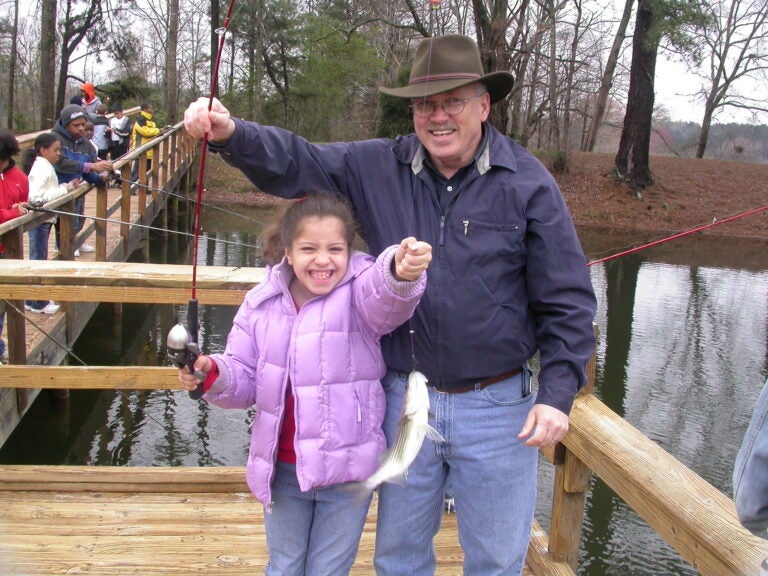 Let your kids catch their first fish at the kids' fishing event ...