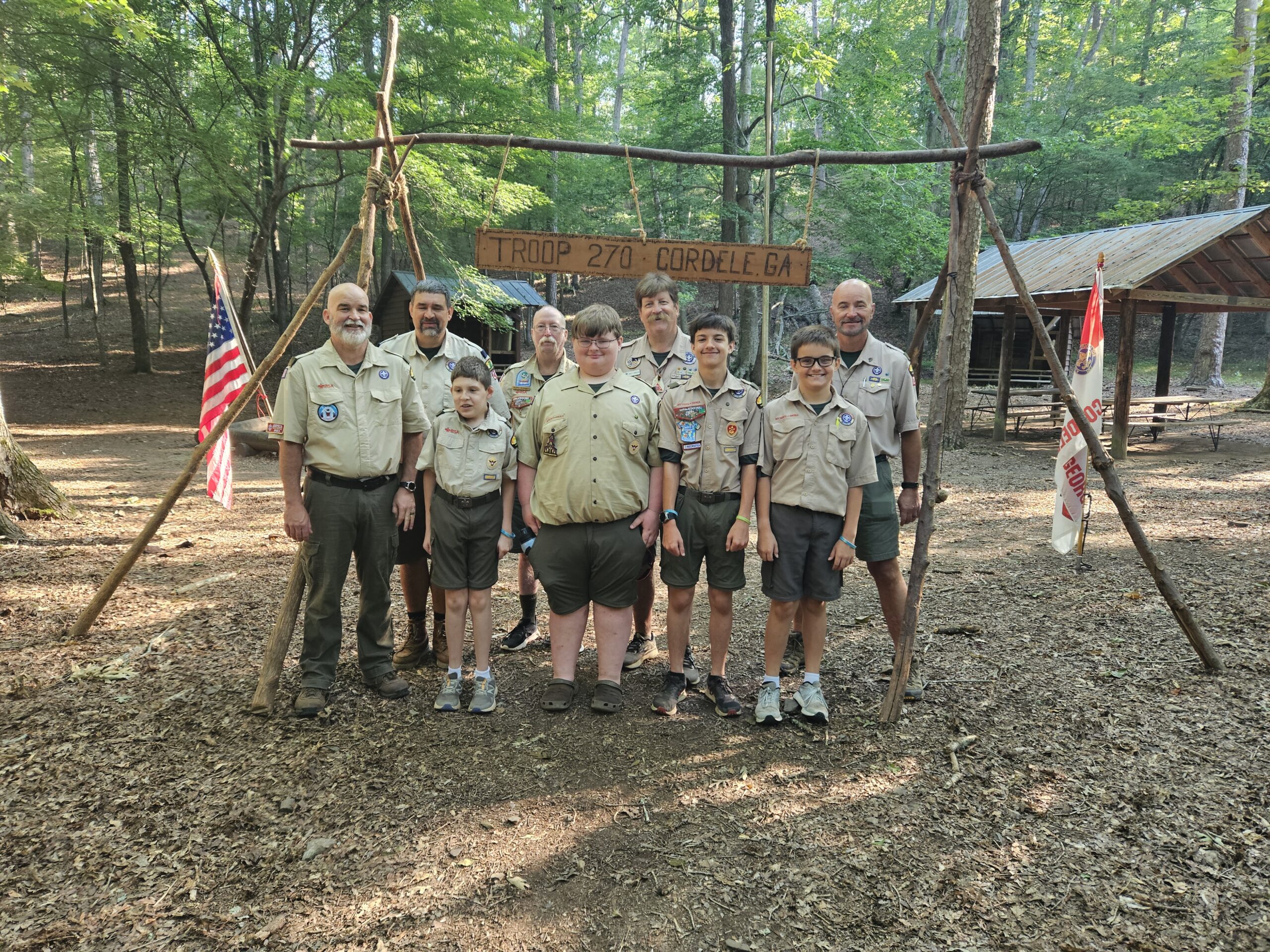 Troop 270 earns Honor Troop recognition at summer camp Cordele Dispatch Cordele Dispatch