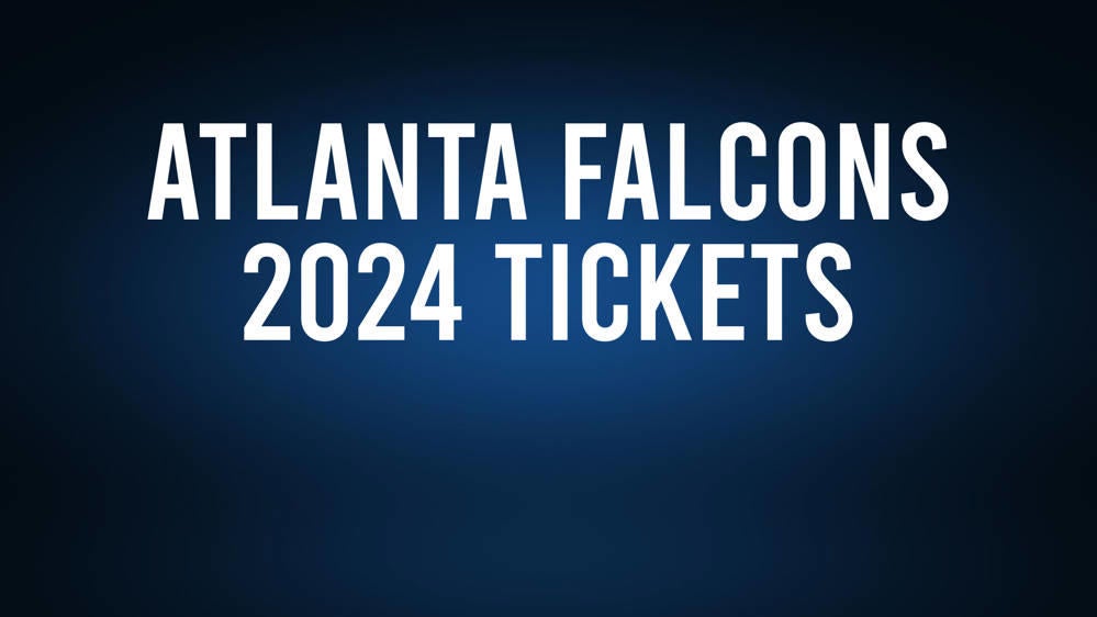 Atlanta Falcons 2024 Tickets and Schedule Information Cordele Dispatch