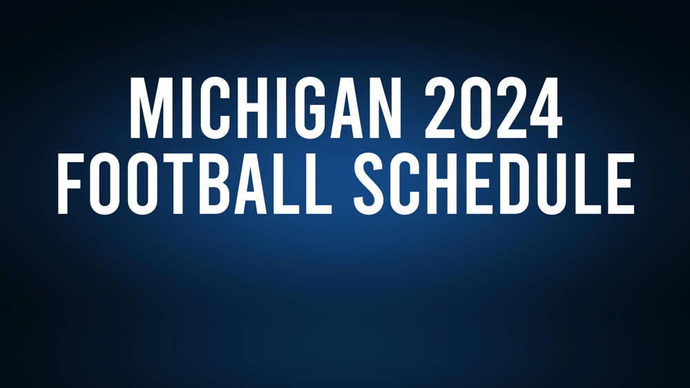 Michigan 2024 Football Schedule, Record, Results Cordele Dispatch