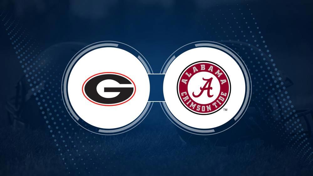 Georgia vs. Alabama: Odds, spread, and over/under - Sept. 28