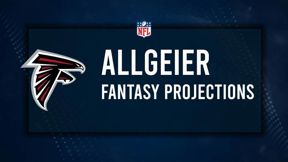 Tyler Allgeier Fantasy Projections Week 4 vs. the Saints Cordele