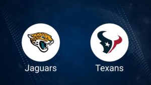 Where to Watch Jaguars vs. Texans on TV or Streaming Live - Sept. 29