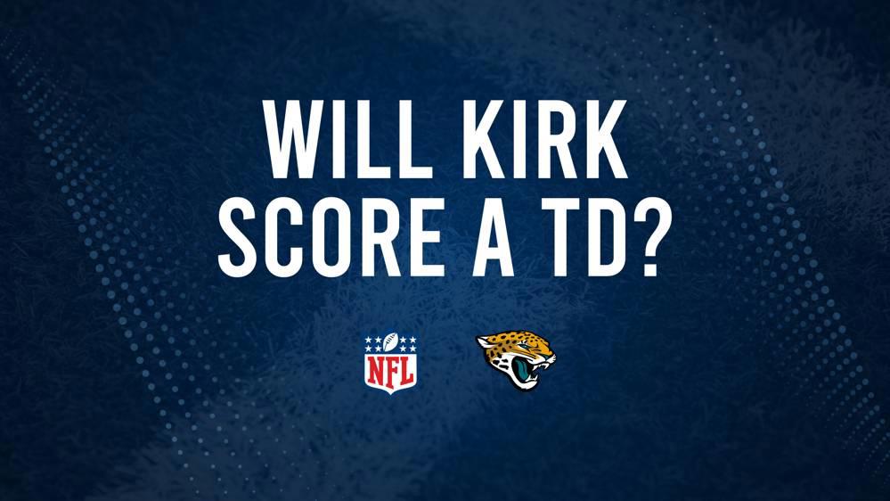 Will Christian Kirk Score a Touchdown Against the Dolphins in Week 1?