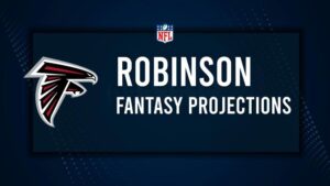 Bijan Robinson Fantasy Projections: Week 8 vs. the Buccaneers