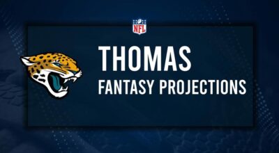 Brian Thomas Jr. Fantasy Projections: Week 7 vs. the Patriots