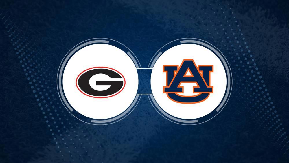 Georgia vs. Auburn: Odds, spread, and over/under - Oct. 5