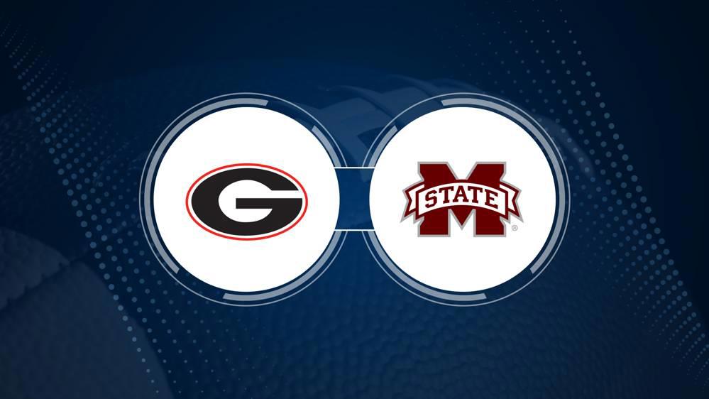 Georgia vs. Mississippi State: Odds, spread, and over/under - Oct. 12