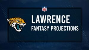 Trevor Lawrence Fantasy Projections: Week 7 vs. the Patriots