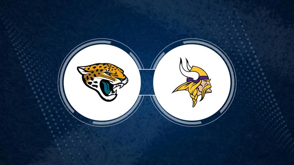 Best Bets, Odds for the Jaguars vs. Vikings Game – Week 10