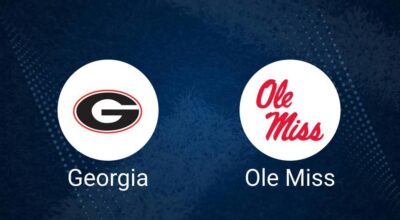 Best Bets, Predictions & Odds for the Ole Miss vs. Georgia Game – Saturday, Nov. 9