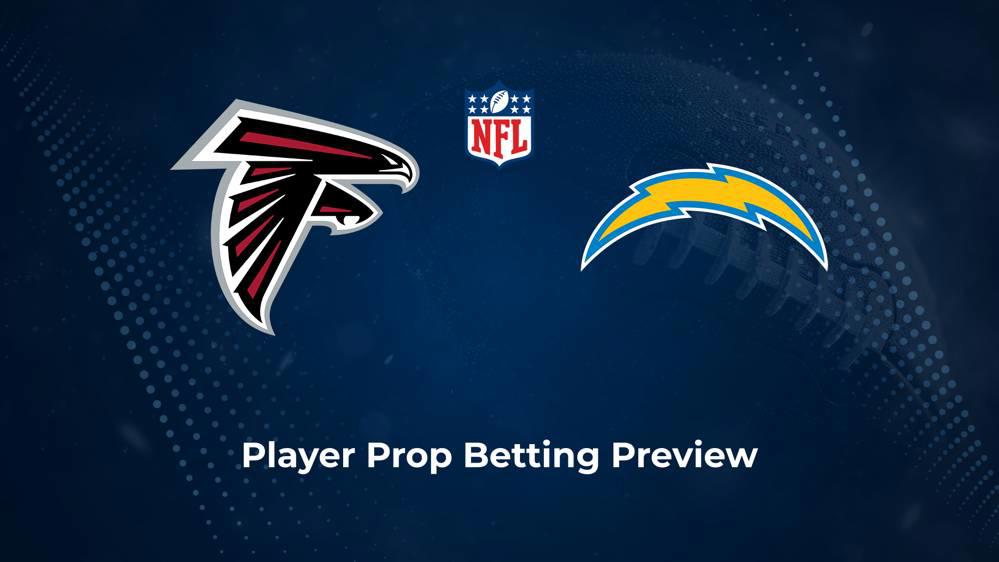 Falcons vs. Chargers Player Props & Odds – Week 13