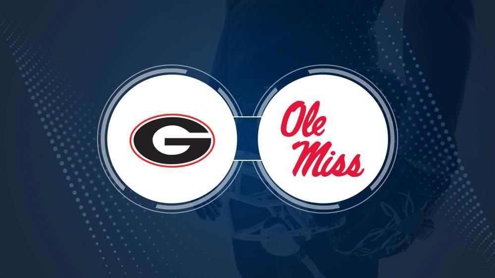 Georgia vs. Ole Miss: Odds, spread, and over/under - Nov. 9