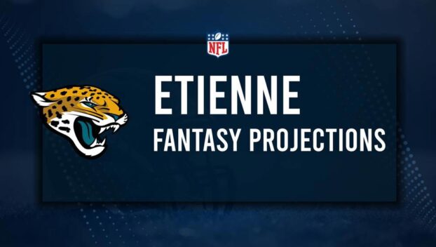 Travis Etienne Fantasy Projections: Week 10 vs. the Vikings