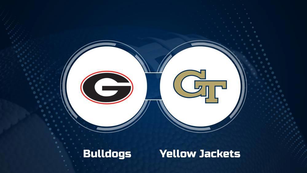 Where to Watch Georgia vs. Georgia Tech on TV or Streaming Live - Nov. 29