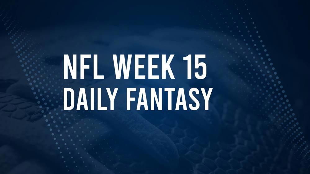 DFS Salaries and Projections for NFL Week 15