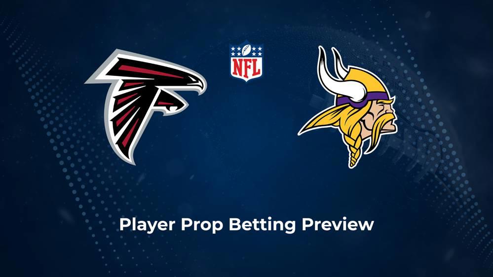 Falcons vs. Vikings Player Props & Odds – Week 14