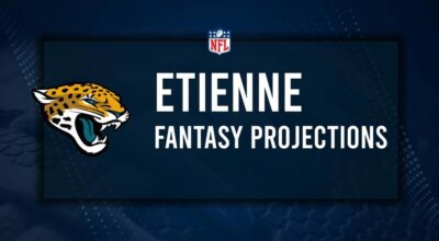 Travis Etienne Fantasy Projections: Week 17 vs. the Titans